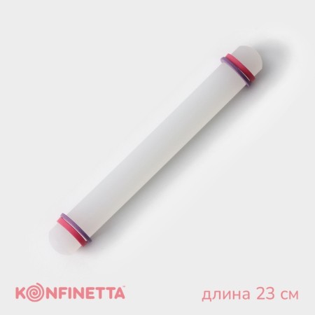 Skalka with limiters Konfinetta confectionery, 23 × 3 cm, white color