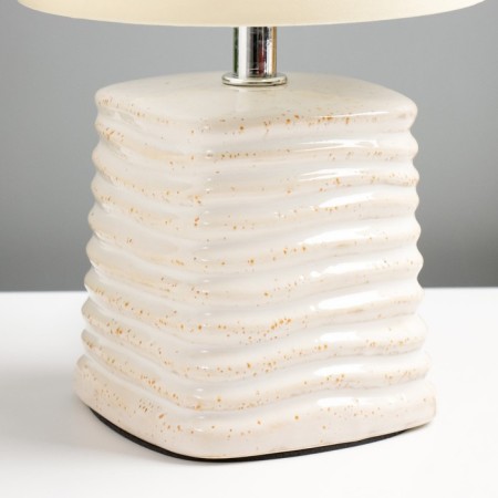 Sinbol table lamp E14 40W Beige 14x14x26.5 cm Risalux-3