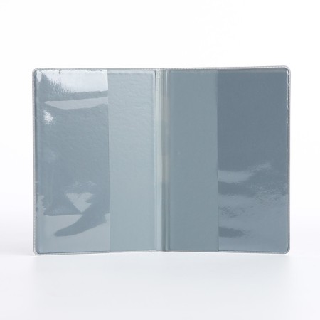 Passport cover, gray color-5