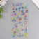 Stickers for creativity plastic "Space Adventures" 9.3x20.4 cm