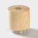 Bank - container for bulk and liquids Magistro, sealed, with a lid, a whole cedar, 100 ml