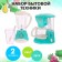 A set of household appliances "for the kitchen", blender, coffee maker, with light and sound effects