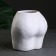 Vase "Aphrodite", White, 1.3 l/18x15 cm