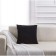 Pillowcase "Pearls", size 45x45 cm, black color