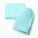 Kit for children (hat, snood), mint color, size 48-52