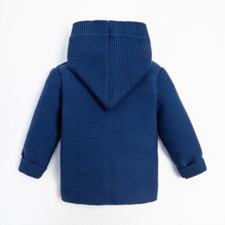 Jumper knitted baby I "Trendy" growth 68-74 cm, blue color-4