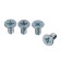 Set of screws 6x12 mm 4 pcs.