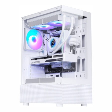 Корпус Formula Crystal Z1 белый без БП ATX 2xUSB2.0 1xUSB3.0 audio bott PSU