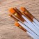 Drawing brush set 6 pcs. Synthetics No. 1,2,3,4,5,6 "call me art"
