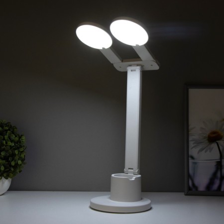 Sensory “circles” table lamp with organizer LED 20W USB battery 44x36x15 cm Risalux 78003-5