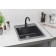 Kitchen wash Ulgran u406-331, 500x445 mm, white color
