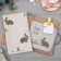 Set of gift "Happy Easter" towel 40x73cm, 19x19cm severity, magnet 11x7cm