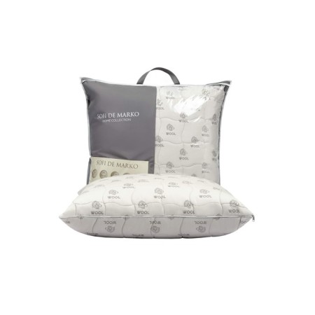 Premium wool pillow, size 70x70 cm-4