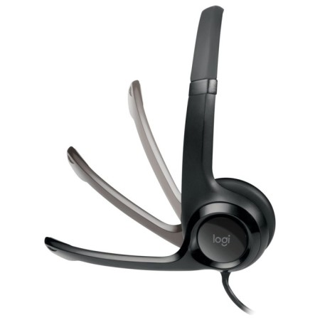 Headphones with the Logitech H390 microphone 1.9M Faling USB heading (981-000803)-6