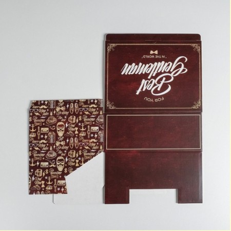 Box Gift team, packaging, "gentleman", 30 x 23 x 12 cm-4