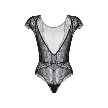 Body Candy Girl Delight with an open back, OS size, black color-7