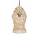 Ceiling Lamp from the rattan "Grace" 1x120W, E27, 18x18x35 cm