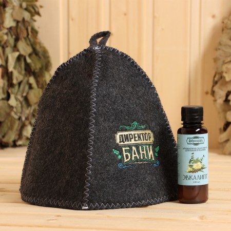 Gift set on February 23, cap "Director of Bath" + flavor "Eucalypt"-1