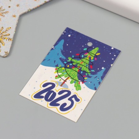 Cardboard "Magic season" set of 10 pcs (5 types) 4x6 cm-3