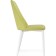 Stool on a metal frame hairdryer r metal/matting, white/green 46x56x91 cm
