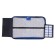 Penal 1 section 140 x 210 x 40 mm, folding pocket and cosmetic bag, fabric, calligrata topontent "Robot"