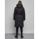 Coat insulated winter female, size 44, black color