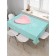 Tables on the table "Love in the air", rectangular, Saten, size 120x145 cm