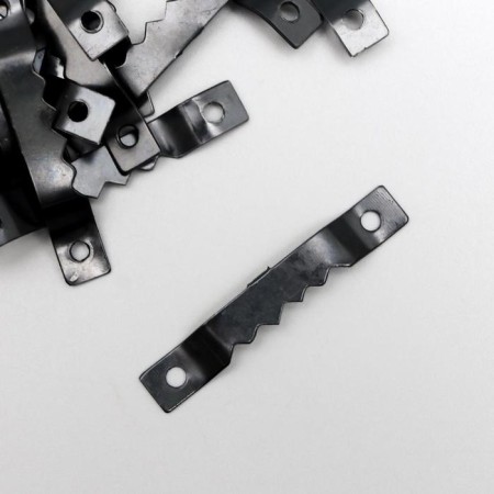 Tough suspension for paintings, photo frames metal (set 40 pcs) black 4x0.5 cm