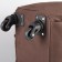Bag-rug 2 in 1 on wheels 18 ”, lightning department, outer pocket, brown color