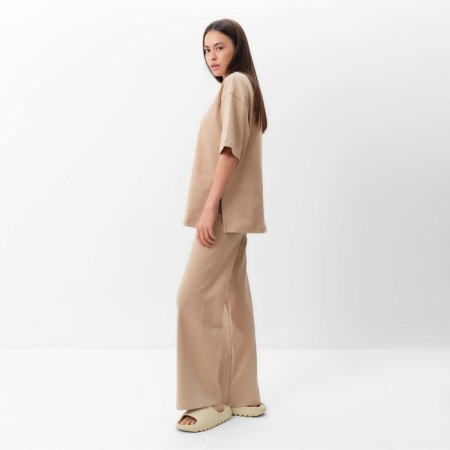 Women's costume (T -shirt and trousers) Mist, p. 40-42, beige-6