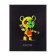 Notebook object neon animals Calligrata Top 48 lod geometry, chalk cards, neon print, offset