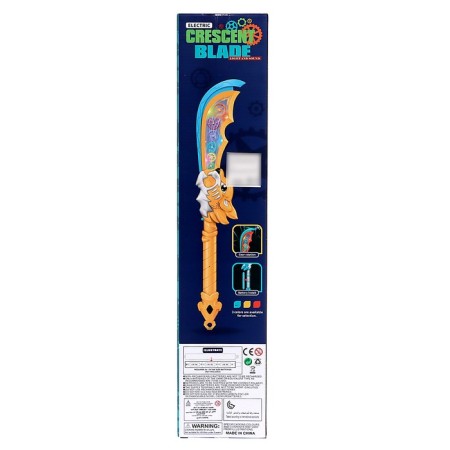 Glef sword, with gears, light and sound effects, works from batteries, mix color-7