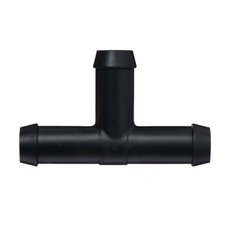T-shaped tee, for a hose 5/8 "(16 mm), plastic