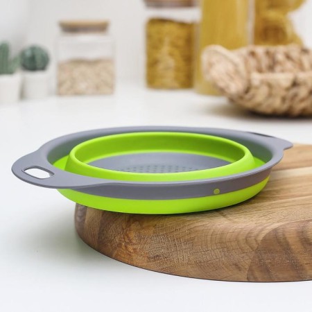 A colander of the folding shares "Compact", 24 × 19.5 × 8 cm, color mix-1