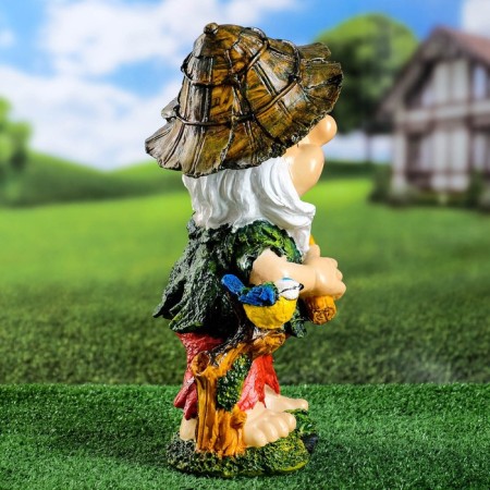 Garden Figure "Gnome Hooligan" 39x23x17cm-1