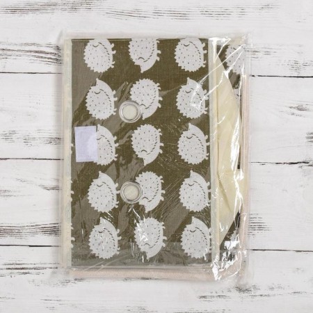Stellid box for storage with a hedgehog lid, 25 × 20 × 17 cm, green color-5