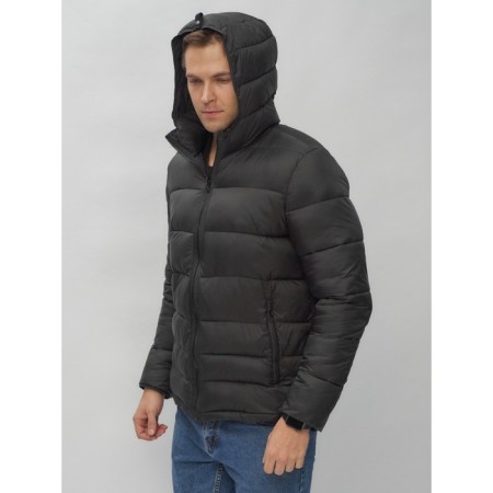Male jacket-park, size 50, black color-15