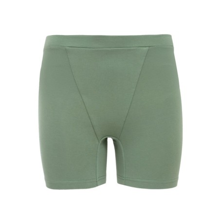 Women's shorts Minaku: Basic Line, olive color, size 46-7