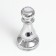 Souvenir ceramics "Chess figure. Pig" silver 16x7.5x7.5 cm