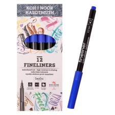 Capillary pen 0.3 mm Koh-I-Noor Fineliner 7021, blue