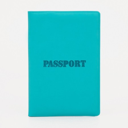 Cover for passport, blue color-1
