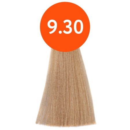 Cream-color hair Permanent Ollin Professional N-Joy, tone 9/30, golden blond, 100 ml-1