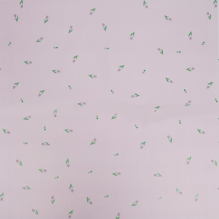 Floristic film, "Fields of Tulips" 65MKM, dark powder 58 x 58cm-2