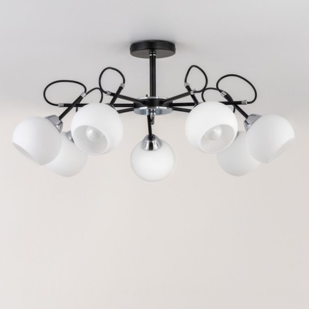Cutilux Steven Cel and Cutilux CL141271 72x72x34 cm, 7x75W, E27, Black Color Black-8