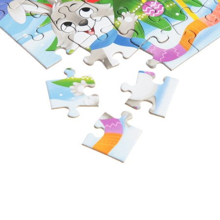 Set 3 in 1 "gift for the Christmas tree", puzzle, toy, in the bag-3