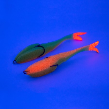Foamen fish yaman devious minnow on a double, 135 mm, color 20 UV, 5 pcs.-1