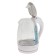 Electric kettle Willmark WEK-1708G, glass, 1.7 l, 2200 watts, led-lighting, white
