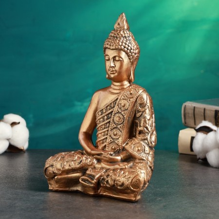 Figure "Buddha Small" Bronze 24x16x10cm-1