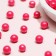 Sprinking confectionery in confectionery glaze "Pearls" Raspberry 6-8 mm 50 g