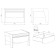 Covereign cabinet "Male", 400x544x355, oak Galifax White